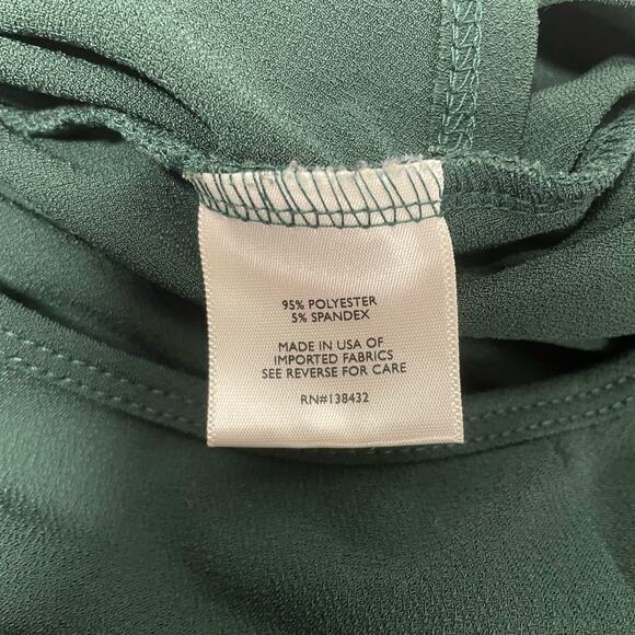 Modcloth Suits You Well Hunter Green Bodysuit Size 4X - Picture 5 of 6